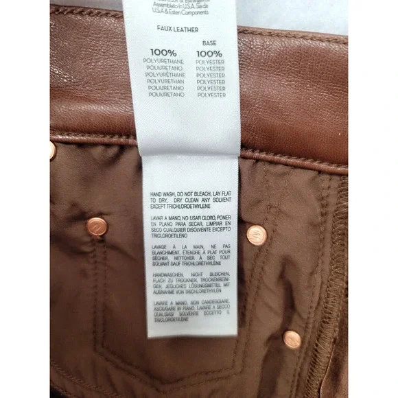 MOTHER High Waisted Rail Skimp Pants - Friar Brown, Wax on Wax Off - Picture 8 of 10